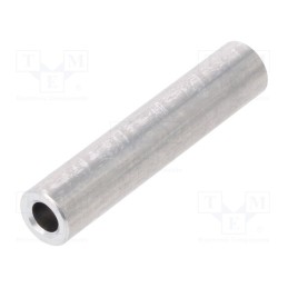 5 pcs x DREMEC - 336/3,2X30 - Spacer sleeve, 30mm, cylindrical, aluminium, Out.diam: 6mm
