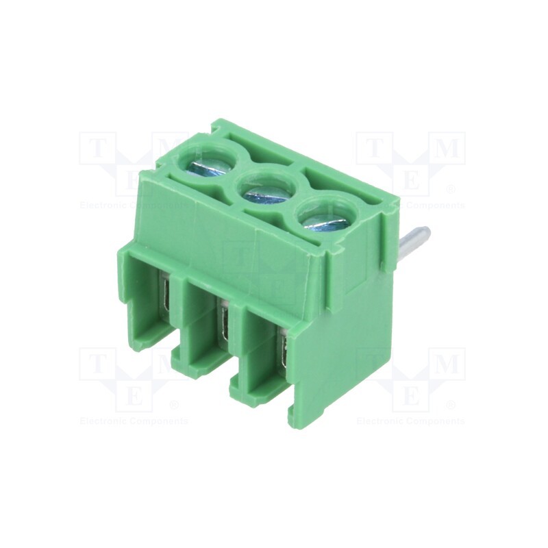 2 pcs x DEGSON ELECTRONICS - DG351R-35-03P-14-00AH - PCB terminal block, straight, 3.5mm, ways: 3, on PCBs, 1.5mm2, 200V