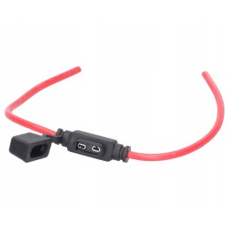 Socket holder, mini flat fuse holder