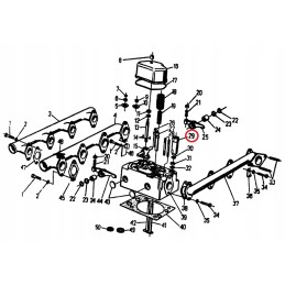 Injector holder sleeve for Ursus C 360