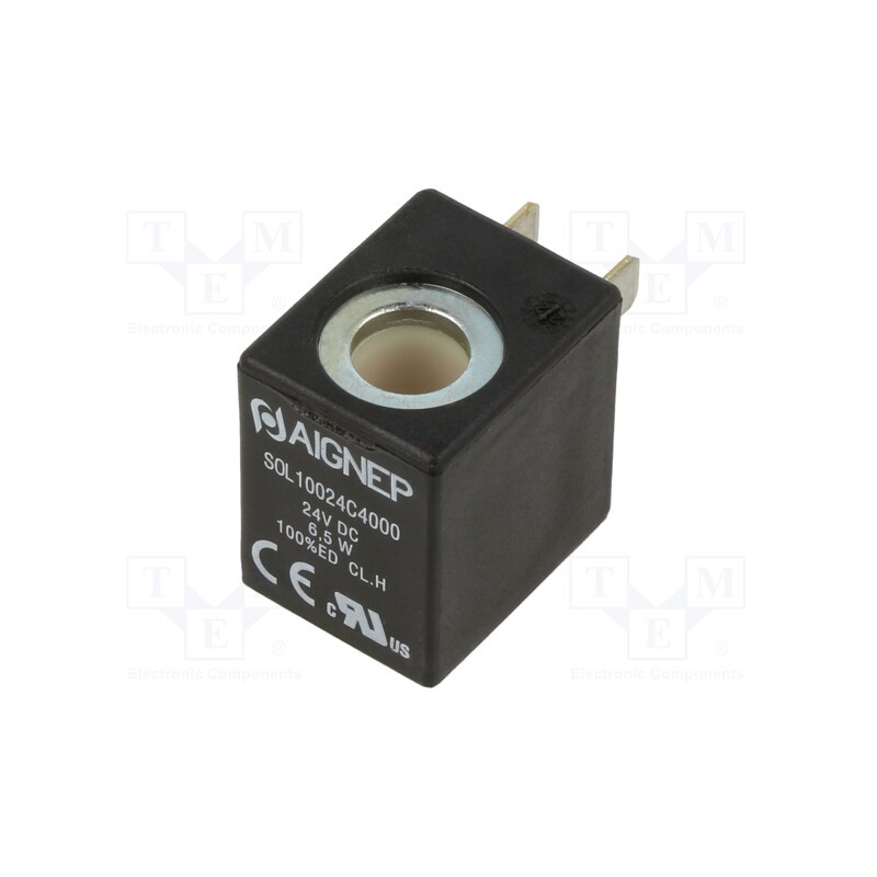 1 pcs x PNEUMAT-FLSOL10220A8000 - Coil for solenoid valve, IP65, 230VAC, 7.5VA, 10mm