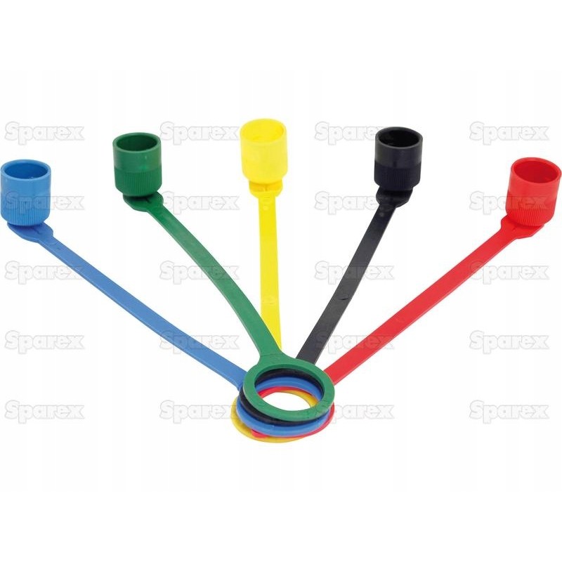 Stauff red PVC plug fits 1 female