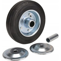 Metal-rubber wheel with sleeve 160mm 81160gp gopar