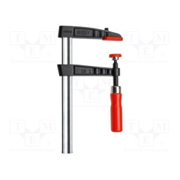 1 pcs x BESSEY - TG16 - Parallel clamp, cast iron, with handle, Grip capac: max.160mm