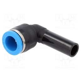 1 pcs x FESTO-153059 - Push-in fitting, angled 90°, -0.95÷6bar, polymer, QS, -10÷80°C