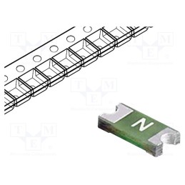 1 pcs x LITTELFUSE - 0466.500NR - Fuse: fuse, ultra rapid, 500mA, 63VAC, 63V, 63VDC, SMD, 466, 1206