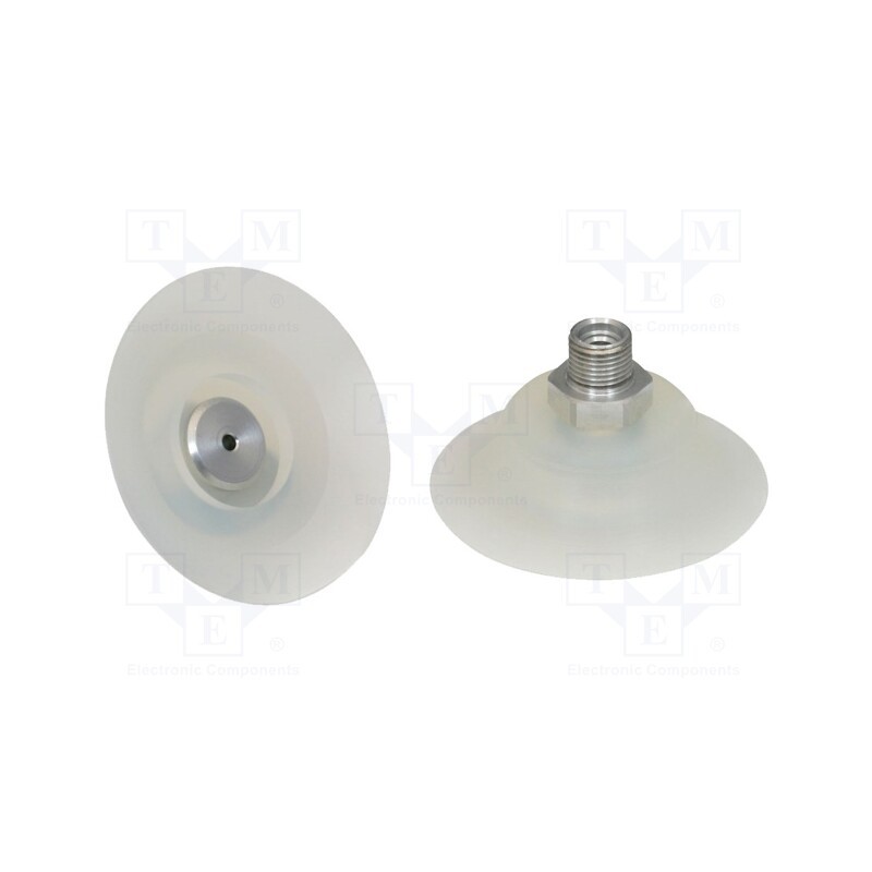 1 pcs x SCHMALZ-PFYN-50-SI-55-G1/8-AG - Suction cup, 50mm, G1/8-AG, Shore hardness: 55, 7cm3, 91N, PFYN