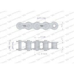 Roller chain 10b 1 Warynski