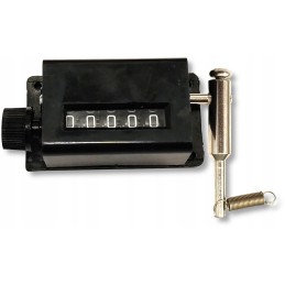 Straw bale counter with 224 5 digits