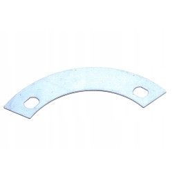 Two-hole pad for long rotary mower