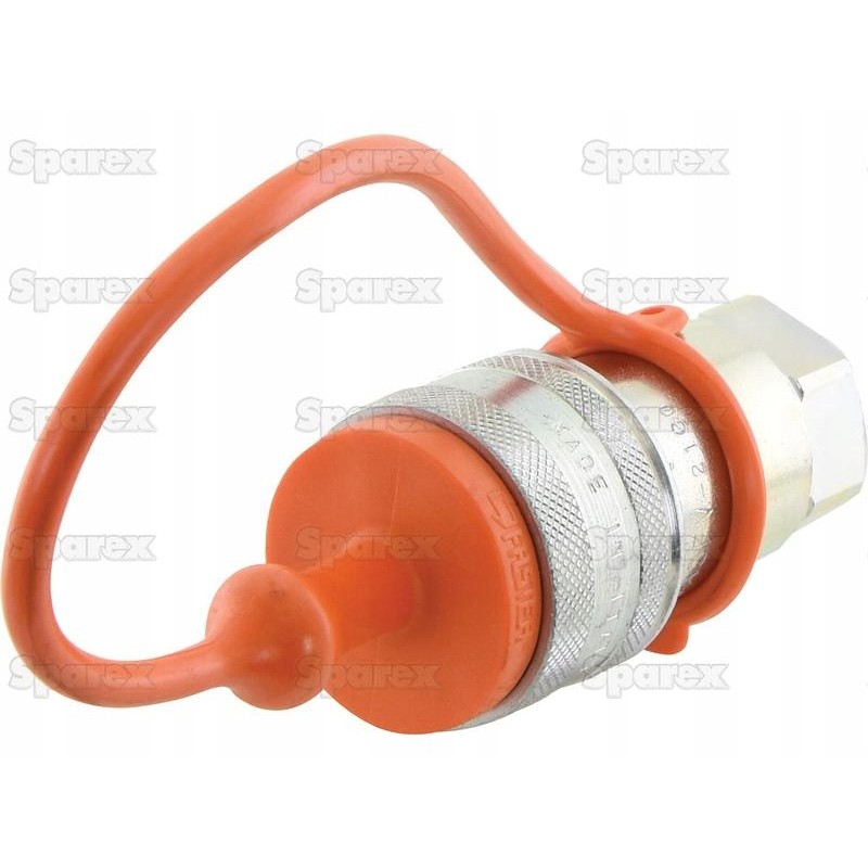 Orange PVC plug 1 2 female coupling 5 pcs