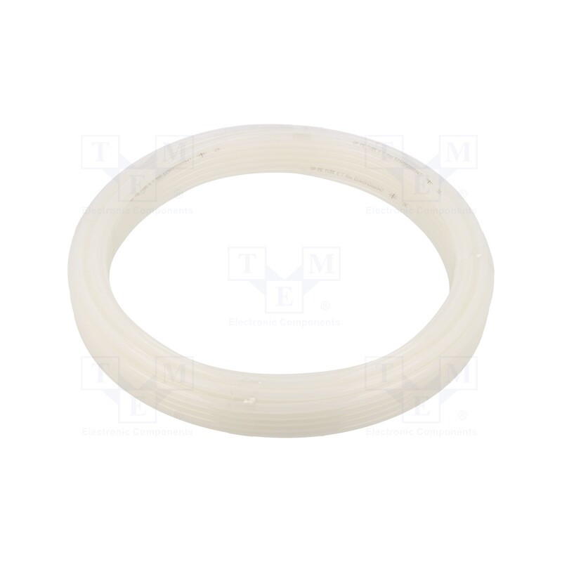 1 pcs x PNEUMAT-259.01SN-25 - Pneumatic tubing, max.9bar, L: 25m, polyetylene, Economy, white