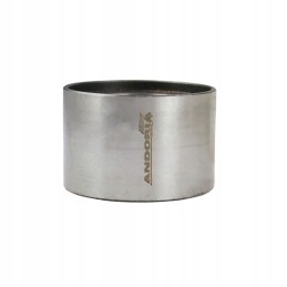 Front axle pin insert hardened