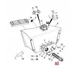 Hydraulic tank filter jcb 2 3 4 cx 32 920300