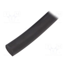 5 m x ORING USZCZELNIENIA TECHNICZNE - OR-20-70-5M-NBR - O-ring rope, NBR rubber, black, Shore hardness: 70, L: 5m, Ø: 20mm