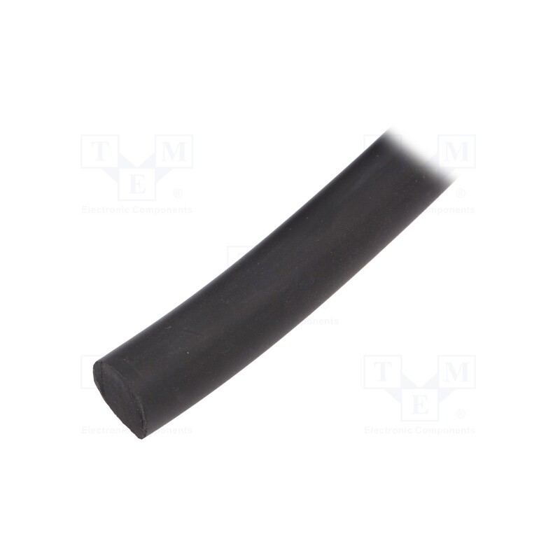 5 m x ORING USZCZELNIENIA TECHNICZNE - OR-20-70-5M-NBR - O-ring rope, NBR rubber, black, Shore hardness: 70, L: 5m, Ø: 20mm