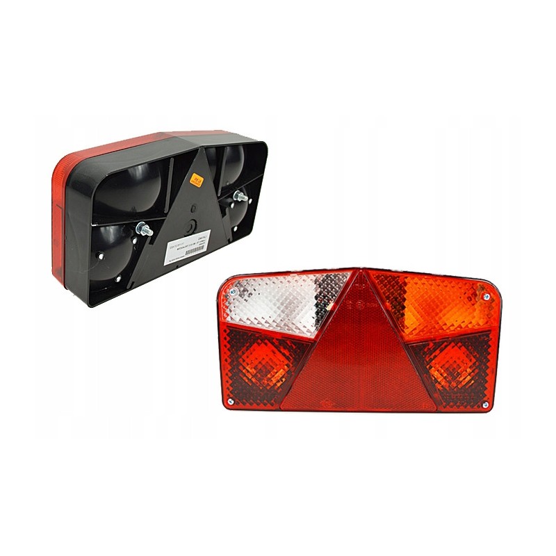 Rear lamp of the Horpol MD 33 MD33 tow truck trailer