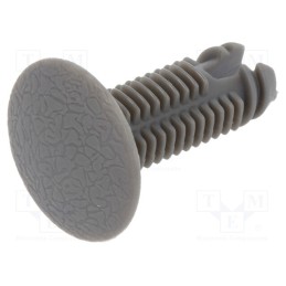 1 pcg x ROMIX - 10431 - Trim clip, 10pcs, Mercedes, L: 26.7mm, polyamide, black, Øhead: 18mm