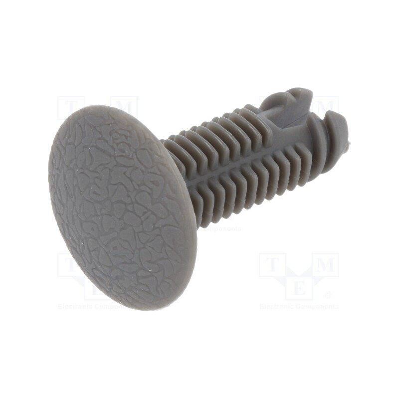 1 pcg x ROMIX - 10431 - Trim clip, 10pcs, Mercedes, L: 26.7mm, polyamide, black, Øhead: 18mm