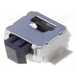 2 pcs x OMRON OCB - B3U-3000PM-B - Microswitch TACT, SPST-NO, Pos: 2, 0.05A/12VDC, SMT, 0.49N, 2.5x3mm