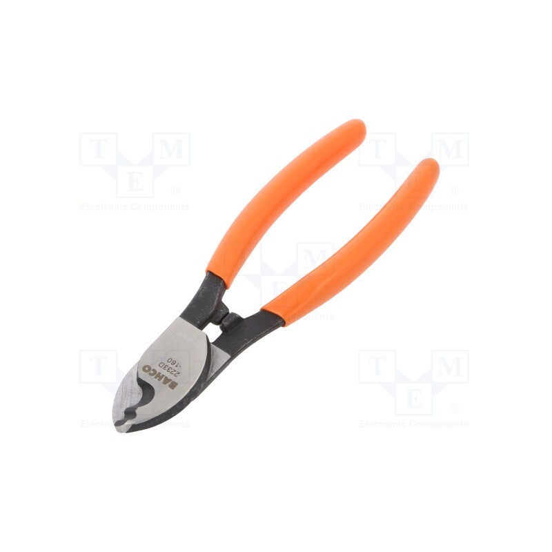1 pcs x BAHCO - 2233 D-160 - Pliers, side,cutting, 160mm, without chamfer