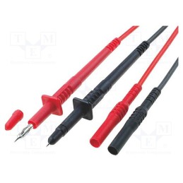 1 pcs x CLIFF - - - Socket, 4mm banana, 24A, 33mm, black, gold-plated, on panel