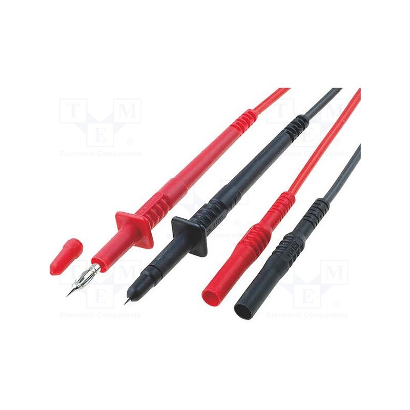 1 pcs x CLIFF - - - Socket, 4mm banana, 24A, 33mm, black, gold-plated, on panel