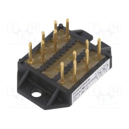 1 pcs x POWERSEM - PSUT 35/12 - Module: thyristor, opposing x3, 1.2kV, 35Ax3, ECO-PAC 1, Ifsm: 200A