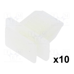 1 pcg x ROMIX - 10148 - Moulding clip, 10pcs, Alfa Romeo,Fiat, OEM: 46459200, 17.4mm