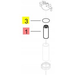 Yanmar fuel filter 100m vio30 vio75