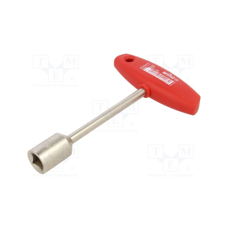 1 pcs x WIHA - 1008 - Wrench, square,socket spanner, 12, Chrom-vanadium steel