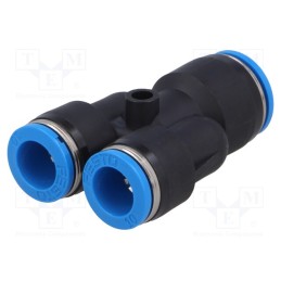 1 pcs x FESTO-153156 - Tee fitting, reductive,plug-in, -0.95÷6bar, polymer, Øout: 10mm