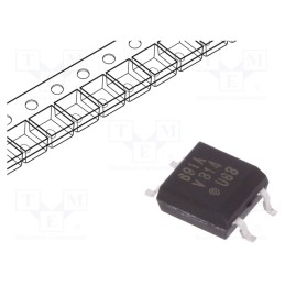 1 pcs x VISHAY - SFH691AT - Optocoupler, SMD, Ch: 1, OUT: transistor, Uinsul: 3.75kV, Uce: 70V