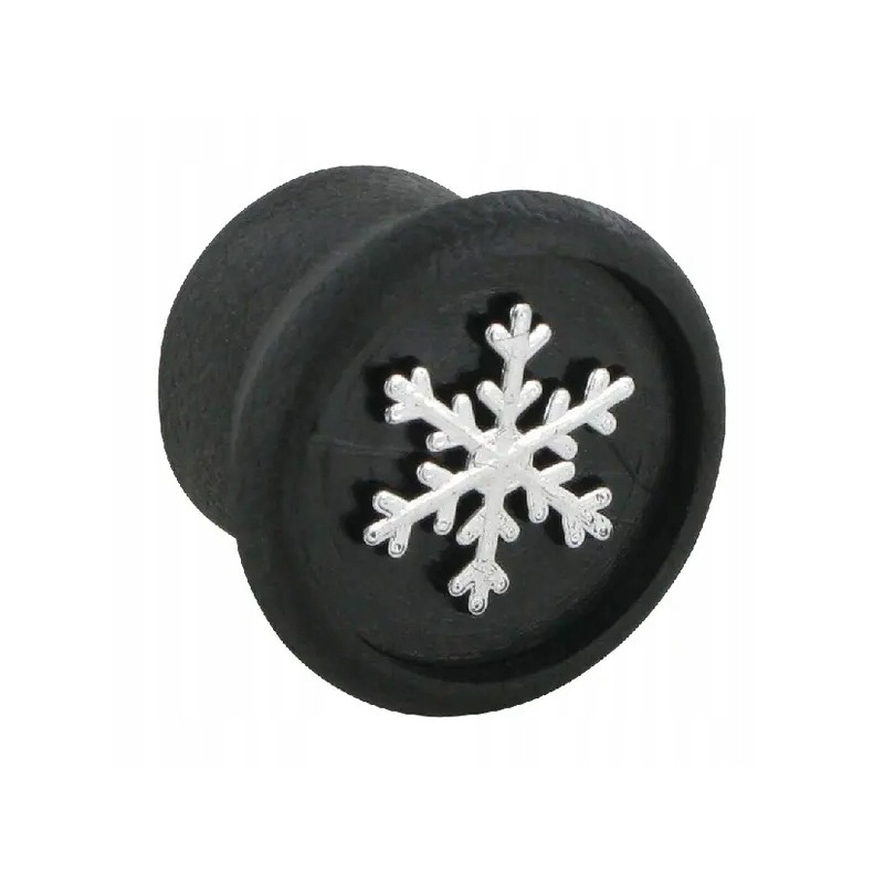 Air conditioning thermostat button