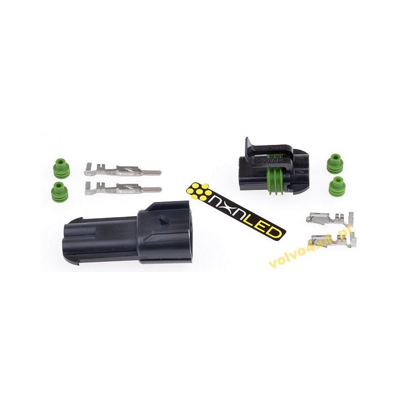 Electrical connector 2x jcb cat komatsu case connector