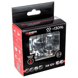 Halogen bulb h4 12v einparts 130 2 pcs