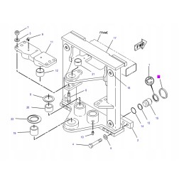 Cat backhoe loader skid plate