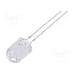 1 pcs x OPTOSUPPLY - OSG5DA8B31B - LED, 8mm, green, 18000÷20000mcd, 30°, Front: convex, 2.8÷3.6V