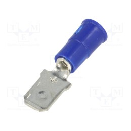 2 pcs x KEYSTONE - 8289 - Terminal: flat, 6.4mm, 0.8mm, male, crimped, for cable, insulated