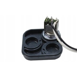 Joystick front plate with 1 momentary button