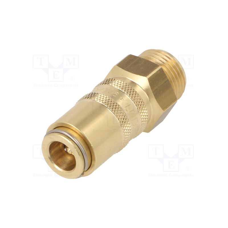 1 pcs x PNEUMAT-ESHM 38 AAB - Quick connection coupling, max.15bar, Thread: G 3/8' external