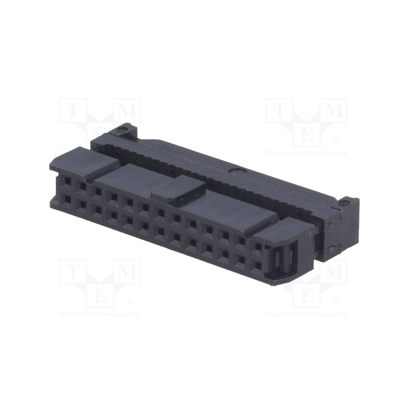 2 pcs x NINIGI - AWP-26 - Plug, IDC, female, PIN: 26, with cable clamp, IDC, for ribbon cable