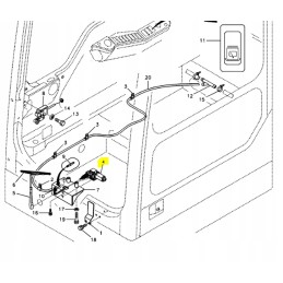 Volvo excavator wiper motor