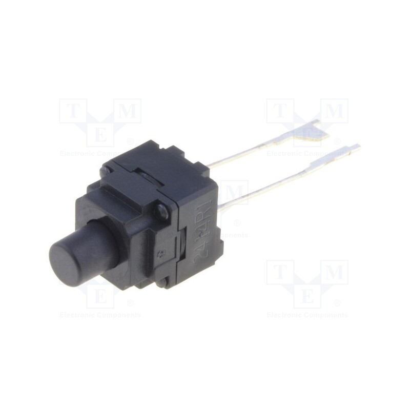 2 pcs x OMRON OCB - B3WN-6005 - Microswitch TACT, SPST-NO, Pos: 2, 0.05A/12VDC, THT, none, 2.55N