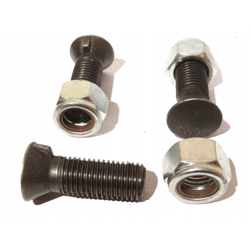 Conical blade screw m20 l 60 mm nut