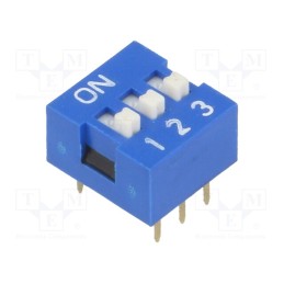 2 pcs x NINIGI- Switch: DIP-SWITCH, Poles number: 12, ON-OFF, 0.05A/12VDC, Pos: 2