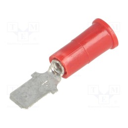 2 pcs x KEYSTONE - 8286 - Terminal: flat, 4.8mm, 0.5mm, male, crimped, for cable, insulated