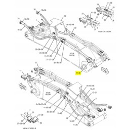 Cat dig pin securing bolt lad 8t5412
