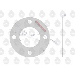 Krazelite clutch shaft seal 0 8mm C 360