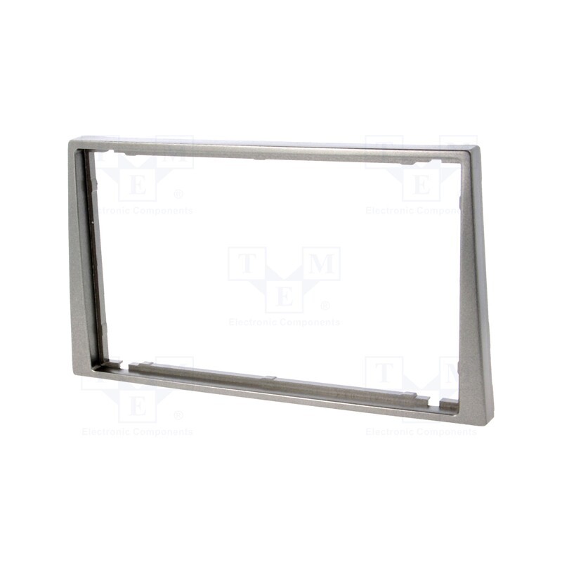 1 pcs x PER.PIC. - MA60002.2/T - Radio frame, Opel,Renault,Suzuki, 2 DIN, dark silver